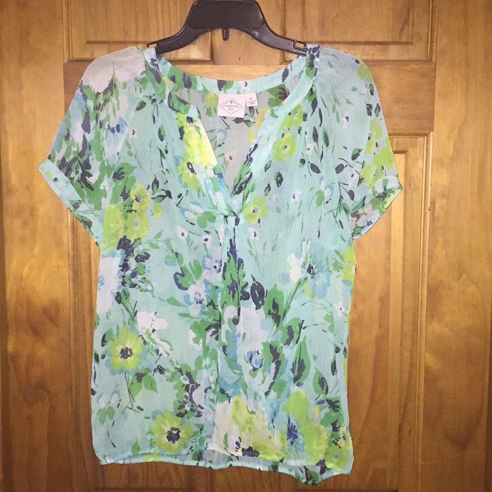 NWT sheer blouse